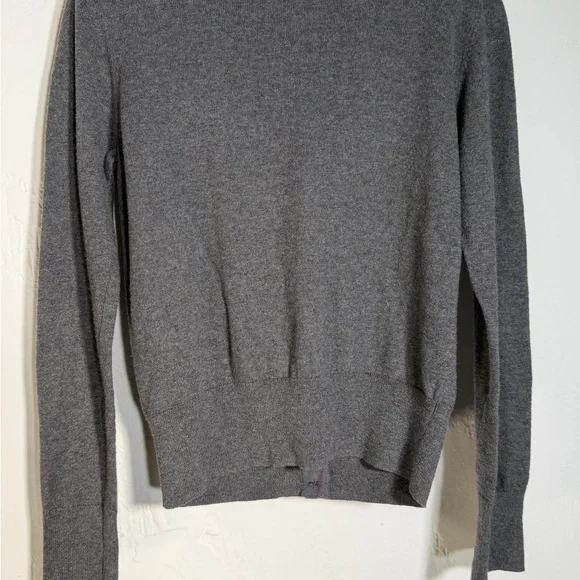 Gorgeous Embellished Gray Cardigan Sweater Anthropologie - Picture 7 of 16